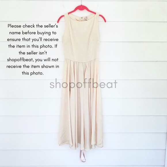 NEW House of CB Shayla Dress Vintage Cream Small - Picture 14 of 16